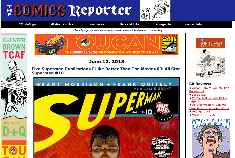 the comics reporter