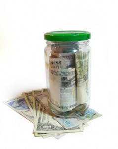 nonprofit fundraising jar