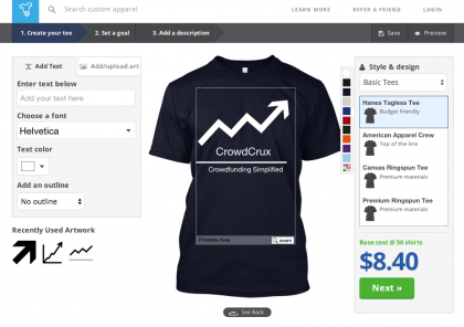 Teespring 101: How to use crowdfunding to sell and design t-shirts.