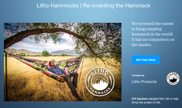 litho hammocks kickstarter