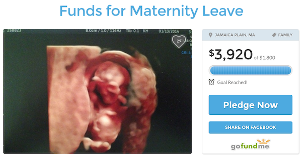 funds for maternity leave