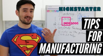 5 Kickstarter Manufacturing Tips